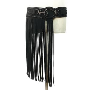 08cbb4f1aeaaa138abb23b11ecc9462f Women's New Medieval belt and American Punk Style Super-long fringed skirt and waistband