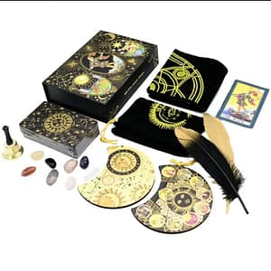 1f09b7e98fc2a0d9cd19d22df754952f Premium Tarot Cards Set Tarot Cards Holder Bag for Psychic Readings and Fortune Telling Perfect for Beginners and