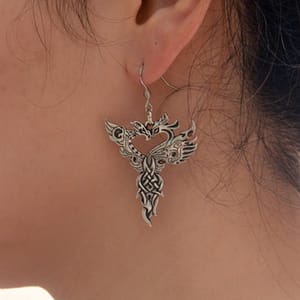1pair-Dragon-Phoenix-Celtics-Bird-Earrings-Viking-Amulet-Pendant-Earrings-Dangle-Drop-Earrings-Jewelry Dragon Phoenix Celtics Bird Earrings Viking Amulet Pendant Earrings Dangle Drop Earrings Jewelry