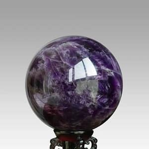 42457d8b8c21e4e3adcfe06ac7c709a3 Natural dream amethyst ball minerals quartz crystals gemstones sphere healing stones