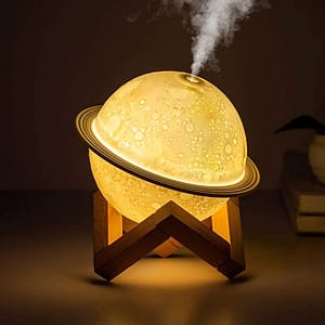 5db6a6bd04fa933d9a0fdcbb1f08189d Humidifier, 2 in 1 Moon Night Light & Humidifiers with USB Powered, White, Warm White, Yellow 3D LED Moon Light with Stand, 200Ml
