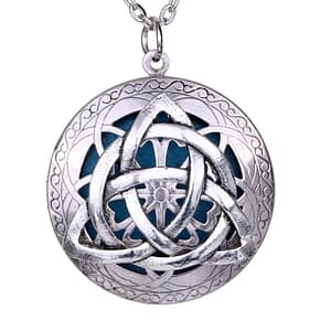 Antique-Silver-Celtics-Knots-Locket-Essential-Oil-Diffuser-Exquisite-Pendant-Necklace-Jewelry-Bohemia-Style-Gift-Pouch Antique Silver Celtics Knots Locket Essential Oil Diffuser Exquisite Pendant Necklace Jewelry Bohemia Style Gift Pouch