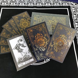 Black-Phnom-Penh-Tarot-Gift-Box-Luxury-Set-Gold-Foil-Hot-Stamping-PVC-Waterproof-Board-Game Black Phnom Penh Tarot Gift Box Luxury Set Gold Foil Hot Stamping PVC Waterproof Board Game Card Divination Luster