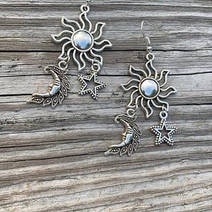 GODDESSES-Earrings-Pagan-Jewelry-sun-and-Moon-Wicca-Moon-Jewelry-Goddesses GODDESSES Earrings - Pagan Jewelry,sun and Moon, Wicca,Moon Jewelry,Goddesses