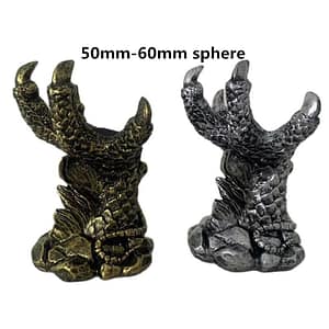 Ha007ac54d2464a19bf48b9a92ee73fcdW Stone Crystal Ball Dragon Claw Base Stand Magic Crystal Ball Stand