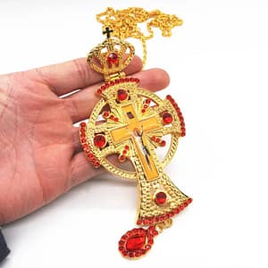 Jesus-Cross-Necklace-Orthodox-Christ-Catholic-Prayer-Church-Priests-Crucifixo-Religious-Christmas-Gift-120cm-Chain Jesus Cross Necklace Orthodox Christ Catholic Prayer Church Priests Crucifixo Religious Christmas Gift Chain