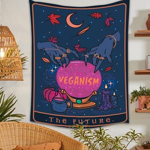 Magic-Tarot-Wall-Tapestry-Moon-Hand-Quotes-Veganism-Magical-Witch-Art-Tapestry-Wall-Hanging-Living-room Magic Tarot Wall Tapestry Moon Hand Quotes Veganism Magical Witch Art Tapestry Wall Hanging Living room Bedroom Home