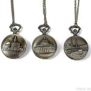 Muslim-Pocket-Watch-Islamic-Characteristic-Quartz-Mosque-Islam-Church-Utensils Muslim Pocket Watch Islamic Characteristic Quartz Mosque Islam Church Utensils