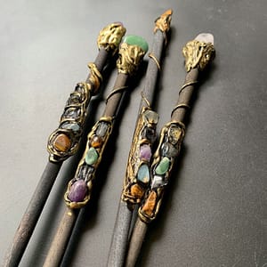Sa504da985c0546b4b8b6054598ca63344 Witch Magic Stick Clear Quartz Point Crystal Scepter Fairy Wand
