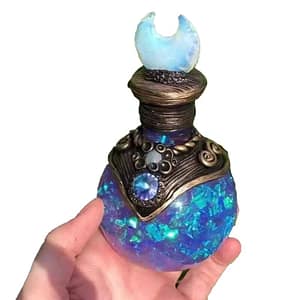 Sf5c91a178f7c4bdc97cf64b5e9797fbdh Magic Potion Mermaid Aura Magic Potion Creative Desktop Moon Ornament
