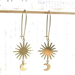 Star-Moon-Earrings-Brass-Sun-Crescent-Celestial-Jewelry-Astronomy-Night-Sky-Boho-2020-New-Women-Gift Star Moon Earrings Brass Sun Crescent Celestial Jewelry Astronomy Night Sky Boho 2020 New Women Gift Girlfriend Beautifu