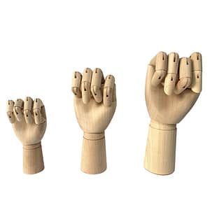 Wood-Hand-Sketch-Mannequin-Models-7-10-11-Inch-Flexible-Jointed-Doll-Limbs-Human-Artist-Drawing Wood Hand Sketch Mannequin Models 7/10/ Flexible Jointed Doll Limbs Human Artist Drawing Decoration