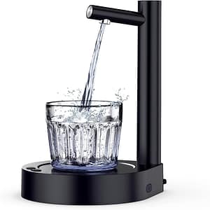 acdf676d17f1a7d9fb6f64386c38d49e Desktop Water Bottle Dispenser, Water Pump for 5 Gallon Bottle, Bedside Water Dispenser, 5 Gallon Water Dispenser, Portable Detachable Type-C Charging, Application Home, Office, Camping (Black)