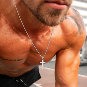 b599b1fff062fb66040598133b07003f Waterproof Cross Necklaces Cross Pendant with Rope Chain