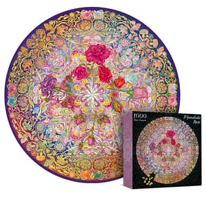 c88345d0a7cfd187e19cb0c72744a0ea Antelope Puzzle Mandalic Rose 1000 Piece Jigsaw Puzzle
