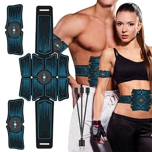 f5ed8ba6cee0ccfaf19c50cb1eb5b7cb Eletroestimulador EMS Abdominal Muscle Stimulator Electric Massager Electrostimulation Hip Trainer Home Gym Fitness Equipment