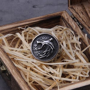 new-wolf-head-ring Viking Magic-NewWolf Head Ring