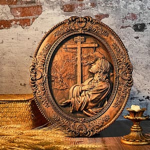 solid-wood-carving-jesus-hill-garden-prayer-plaque-religious-wood-carving-christ-jesus-statue-easter-christmas solid wood carving jesus hill garden prayer plaque religious wood carving christ jesus statue easter christmas